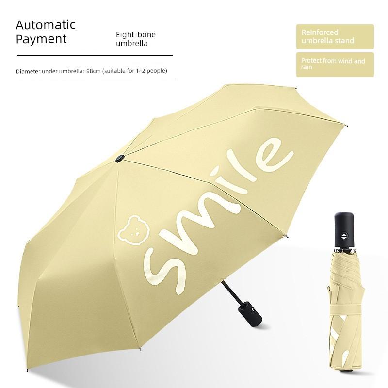 Children's Umbrella for Girls, Elementary School Students, Boys, Automatic Folding Sunshade Umbrella, Dual-Use for Sun and Rain, Sun Umbrella for