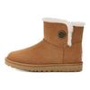 UGG Удобные теплые короткие зимние ботинки Bailey, женские ботинки коричневого цвета 1127352-CHE