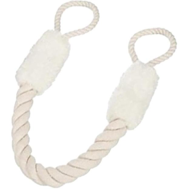 Дверная ручка с тросом для защиты пальцев и домашних животных в гостиной, белый