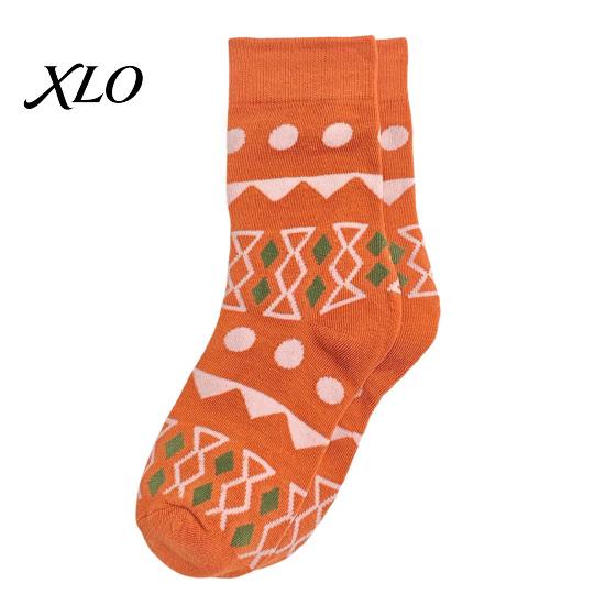 Soft Skin Friendly Socks 1 Pair Women's Funny Patterned Crew Socks, Cute Plaid Gingham Checkered Dot Commuter Graphic Tube Sock, Winter Casual