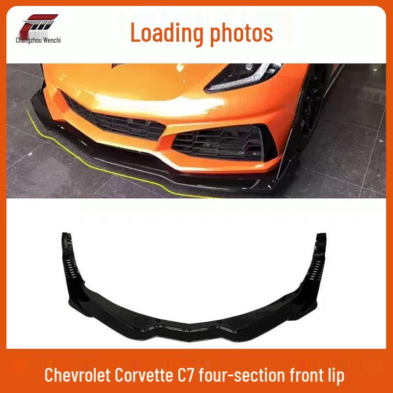 Спортивный комплект переднего сплиттера для Chevrolet Corvette C7 2014-2019