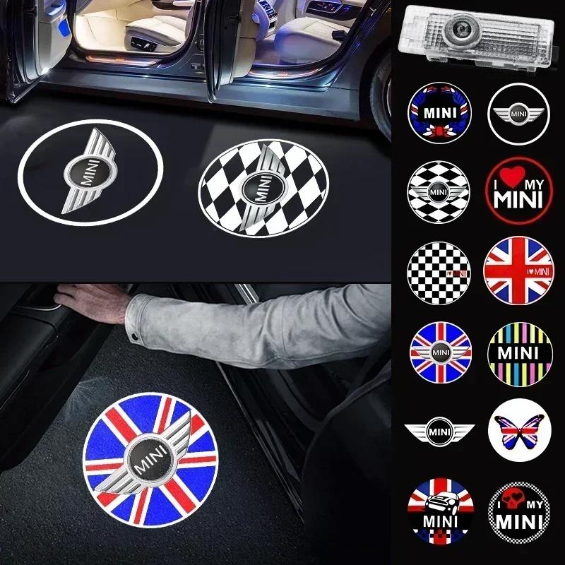 2 шт. Для BMW MINI Cooper One S JCW R56 R55 R53 F55 F56 R57 R60 Автомобильные Дверные Приветственные Лампы HD LED Лазерный Проектор Световые Аксессуары