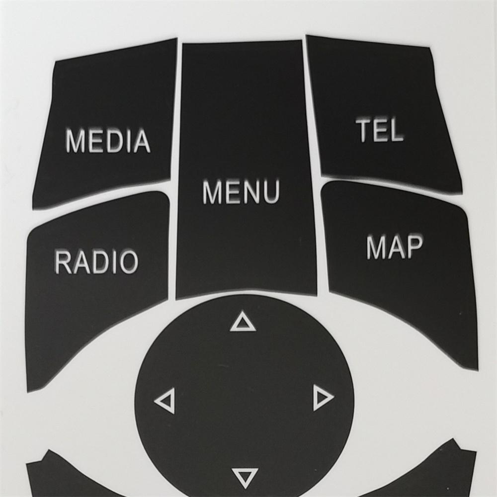 Комплект наклеек для ремонта кнопок автомобиля для BMW 3 серии E90 E92 E93 2009-11 iDrive