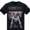 Nirvana Рок-группа Ретро Уличная Футболка 2026 Лето UNISEX Женская Хлопковая Рубашка с Коротким Рукавом Уличный Панк Свободная Y2K Круглый Вырез