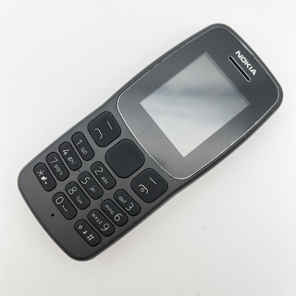 Восстановленный Nokia Оригинальный Nokia 106(2018) Мобильный телефон с двумя SIM-картами