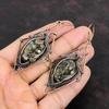 Серьги Turritella Agate Серьги с медной проволокой, обернутые в медь Драгоценные камни Медные украшения Ручная работа Серьги-подвески, обернутые в проволоку Подарки на годовщину