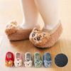 Boys Girls Winter Warm Sneakers Anti-slip Socks Baby Floor Socks First Walker Non-slip Toddler