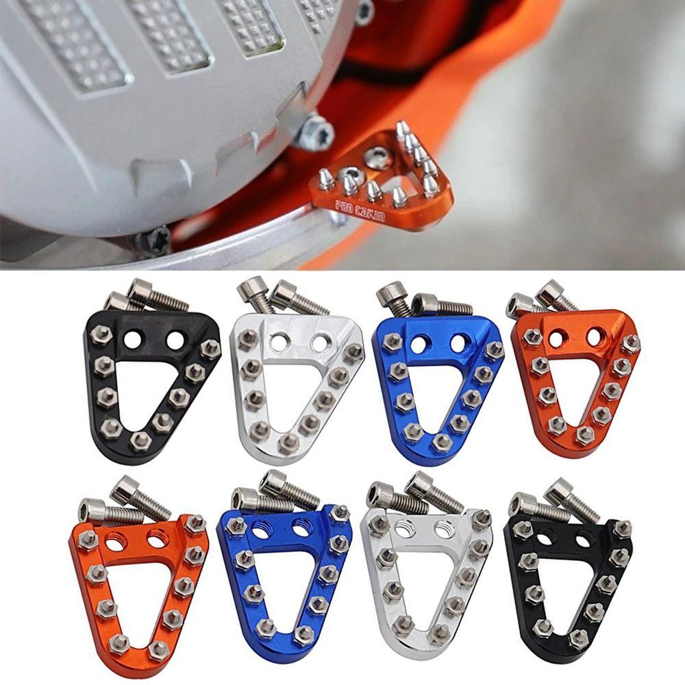 Corrosion Resistant Rear Brake Pedal Lever Step Plate Tip Motorcycle Accessories  Outdoor