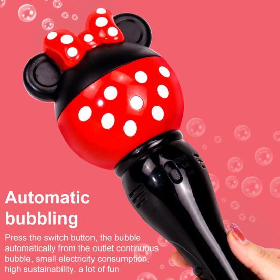 Bubble Machine with Light Music for Kids Automatic Bubble Blower Maker Toy Bubble Stick Easter Basket Stuffers Birthday Gifts for Boys Girls