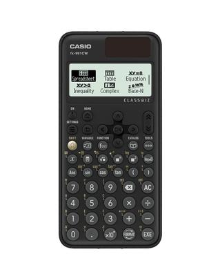 Casio Продвинутый научный калькулятор Черный S FX-991CW
