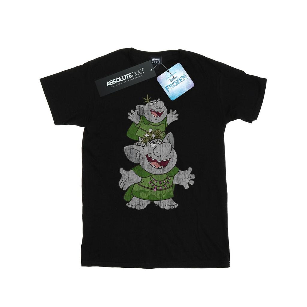 Frozen Boys Handstacking Troll Cotton T-Shirt