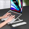 Portable Ergonomic Laptop Stand with Cooling Fan High Stability Height Adjustable Foldable Design