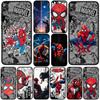 Чехол для телефона Spider Marvel Man Spiderman для Samsung Galaxy S22 S21 S20 Fe Ultra S9 Plus + A13 A22 M21 M31 M55 M15
