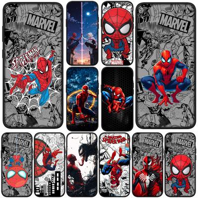 Чехол для телефона Spider Marvel Man Spiderman для Xiaomi Redmi Note 13 A3 A4 14 Pro Plus 9T 14C 13C 9C NFC + Pro+ 5G 4G