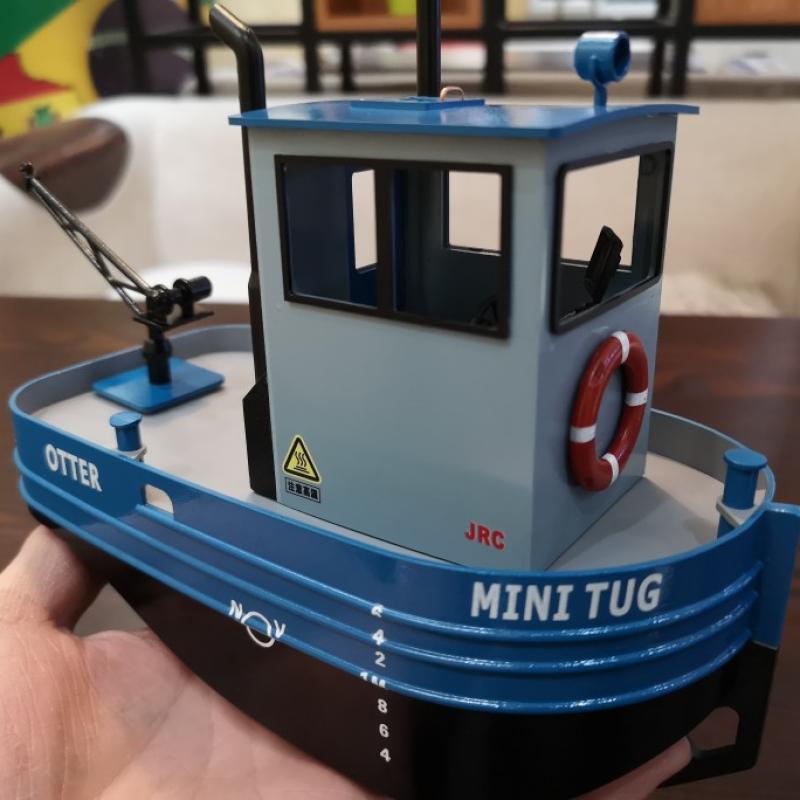 1:18 180 мм Q5 Mini Tugboat Rescue Simulation Remote Control ABS RC Model DIY Kit