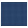 VidaXL Weighted Blanket Blue 200x230 Cm 9 Kg Fabric 3154858