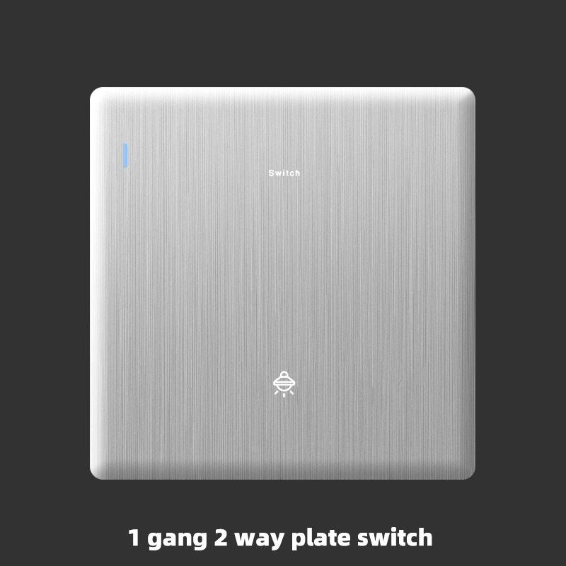 UK 13A with USB Type-c 18W Fast Charging Wall Power Socket plug,Universal Wall Light Household Switch Dual USB Electrical Outlet