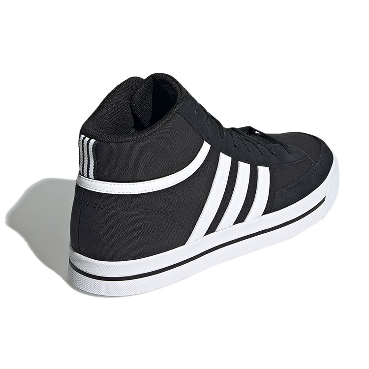adidas Neo Retrovulc Mid Холст Замша Повседневные Амортизирующие Нескользящие Износостойкие Дышащие Мид-топ Ретро Баскетбольные Кроссовки Мужские Кроссовки H02212