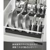 Yamazaki Под раковину Регулируемая ширина Хранение крышек кастрюль и сковородок Стойка W40 Черный Тип выдвижной Перегородка 1362