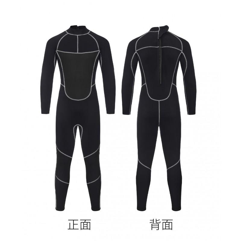 Mens Full-Body Neoprene Wetsuit Scuba Diving Snorkeling Swimming Warm Water Cold Use