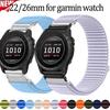 22 мм 26 мм нейлоновый петлевой ремешок для Garmin Fenix E 8 47 мм 51 мм 7X 7 6X 6 Pro 5X 5 Plus Ремешок Quickfit Аксессуары для умных часов Correa