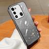 Infinix HOT 50 Case: Electroplated Silicone Glitter Gradient for NOTE 40, ZERO 30, SPARK 30C.