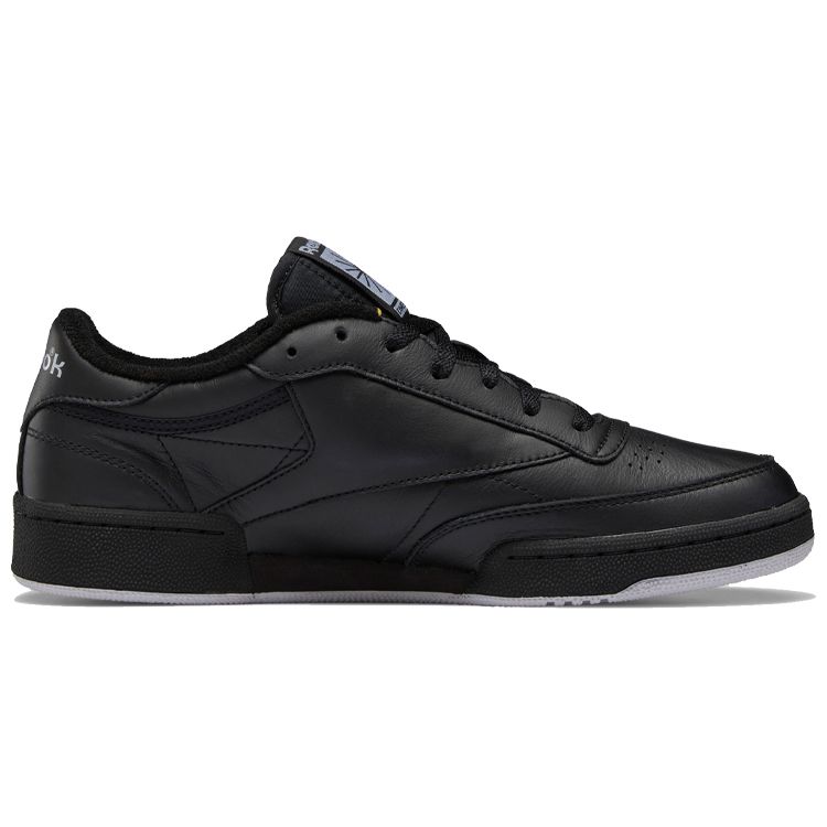 Eames Office x Reebok Club C 85 Monotone Pack - Черные Унисекс Кроссовки Основной Черный Холодный Серый-2 GY1067