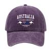 Kangaroo Print Baseball Cap for Men Women - Adjustable Casual Hat Outdoor Sun Protection, Unisex Streetwear Dad Hat