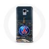Case - Maniacase - Samsung Galaxy J6 2018 - Black - Soft - PSG Logo Eiffel Tower