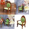 Vintage Armchair Miniature Furniture Model Figurine for 1/12 Dollhouse Decoration and Collectors Model Project Kits