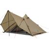 VASTLAND One Pole Tent S Size for 2 People Easy Setup Family Tent Shelter Tent Tan