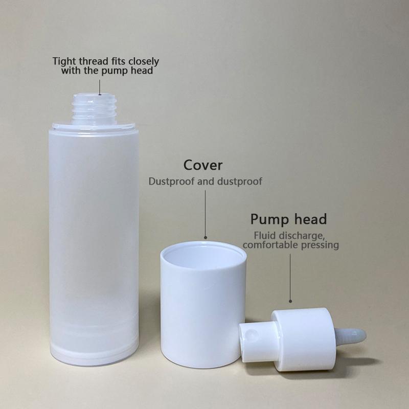 Портативные вакуумные косметические флаконы многоразового использования, матовый насос-утконос, распылитель мелкодисперсного тумана, дозатор лосьона, контейнер для крема, дорожный