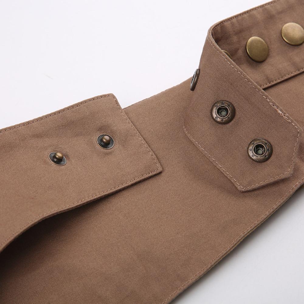 Cotton Hip-hop Belt Zinc Zinc Alloy Belts Pockets Waist Bag Grunge Bum Belt Streetwear