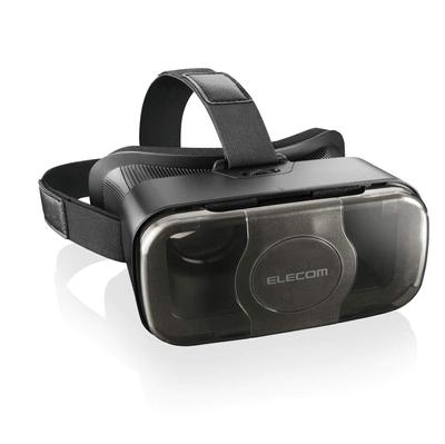 Очки виртуальной реальности ELECOM VR Очки виртуальной реальности Регулируемая ширина глаз Очки Совместимость Смартфон Совместимость Черный VRG-S01BK
