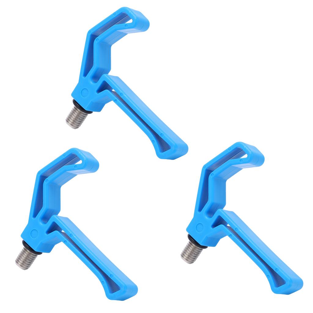 Plastic Fishing Rod Rest Gripper Big Opening Fish Pole Holder Bracket Fishing Support ToolBlue