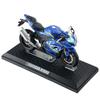 1/12 Suzuki Alloy Diecast GSX-R1000 Motorcycle Model Toy 17cm Off Road Motor Model Decorations with Box Plastic Bracket Base