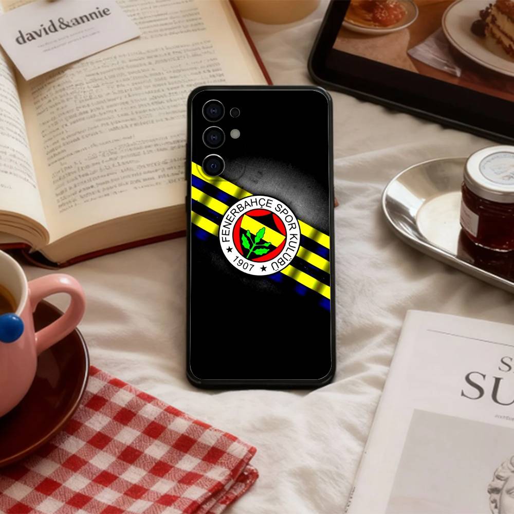 1 шт. Т-Турция Ф-Фенербахче-Э Чехол для телефона для Samsung S 25,24,23,22,30,21,10,9,Ultra,Plus,Lite,FE,4,5 G Мягкий черный чехол