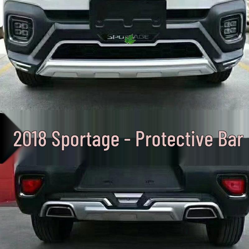 Защитные бамперы (передний и задний) серии Sportage, декоративные аксессуары