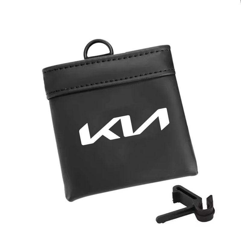 Car Storage Bag Air Outlet Debris Bag Hanging Organizer For KIA KN K3 K5 Sportage Rio Sorento Picanto Ceed RIO 2 3 4 Accessories FK4