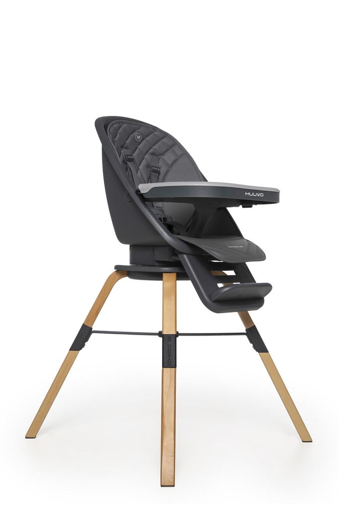 Стульчик для кормления MUUVO CHOC 2 GRAPHITE, M-CHOC-2-GRAPHITE