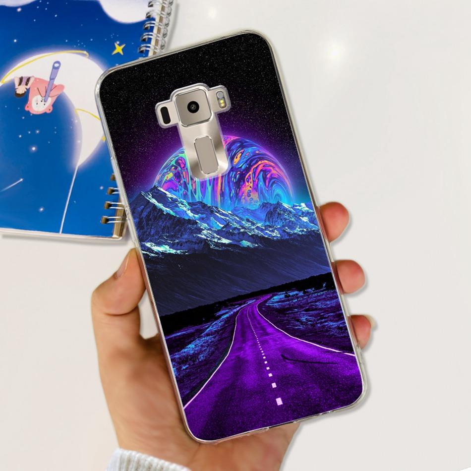 Чехол для Asus ZenFone 3 ZE520KL ZA520KL Asus ZenFone3 Z017D Z017DA Z017DB 5.2" Модный Мягкий Силиконовый TPU Задняя Крышка Телефона
