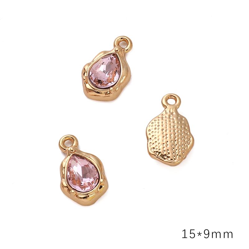 Подвеска из алмазного сплава в форме сердца, звезды и луны, ожерелье, браслет, серьги, аксессуары для ювелирных изделий своими руками