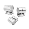 Exhaust Butt Joint Band Clamp 304 Stainless Steel Sleeve Coupler 2" 2.25" 2.5" 2.75" 3" Universal for Muffler Pipe 51 57 63 76mm