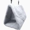 Newest Budgie Plush Pet Bird Parrot Warm Hammock Cage Hanging Cave Hut Tent Bed Winter Bird's-nest