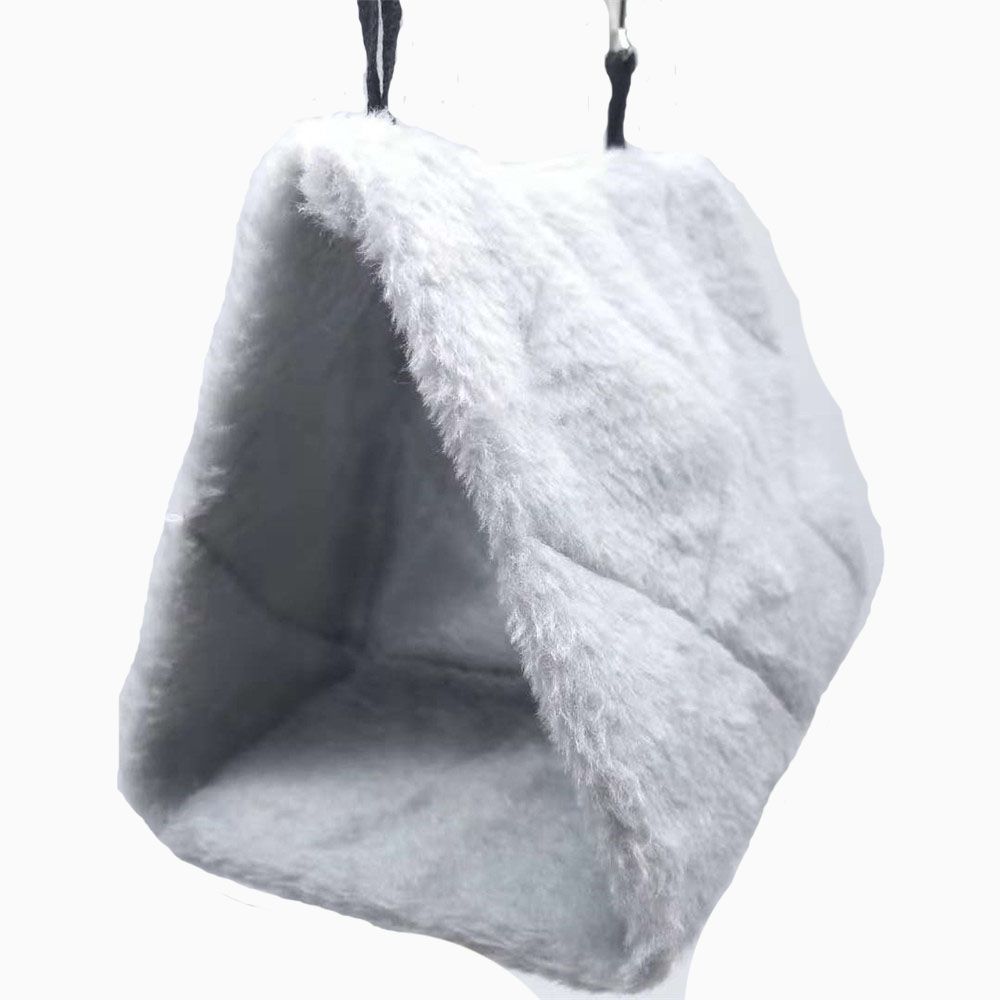 Newest Budgie Plush Pet Bird Parrot Warm Hammock Cage Hanging Cave Hut Tent Bed Winter Bird's-nest