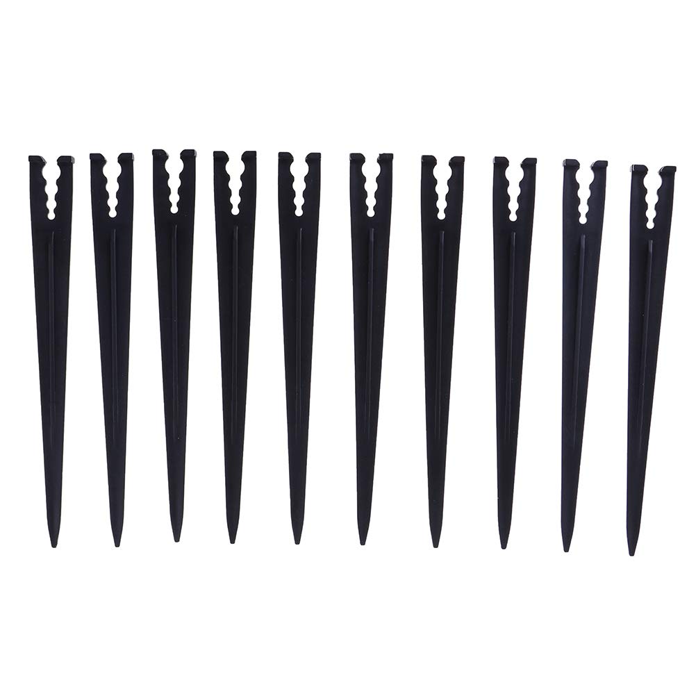 Пластиковые опорные стойки для капельного полива для шланга диаметром 1/4 дюйма 4/7 или 3/5 Irrig