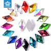 Crystal Hand-Sewn Diamond, Glass Rhinestone Diy Crystal Material, Rhombus Creative Clothing Accessories