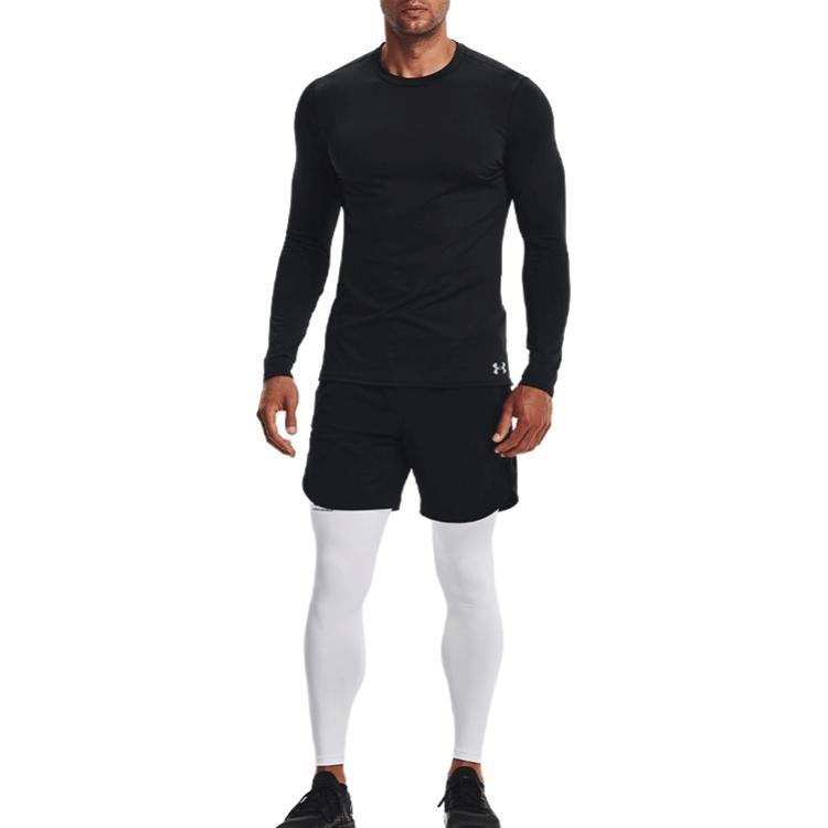 Under Armour Sports Pants Men's White Moderate Unisex 1366075-100