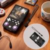 Мягкий чехол для игровой консоли R36 Ultra от царапин и падений - Черный силиконовый защитный чехол с ремешком для мужчин и женщин
