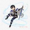 Sao Memory Defrag Kirito Kirito Asuna Iron On Patches For Clothing Applique Stickers On Clothes Heat-Sensitive Custom Patch